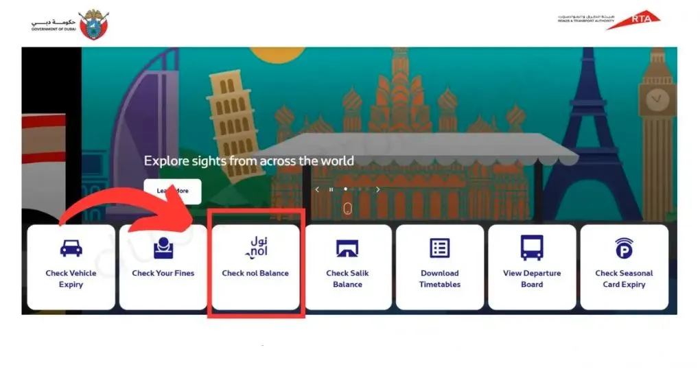 NOL Card Balance Check